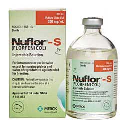 Nuflor-S (Florfenicol) Injectable Solution for Swine  Merck